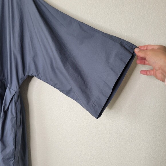 COS Shirt Womens SIZE 36 Button Front Long Tunic Dress Top Pockets Casual Ladies - Picture 5 of 16